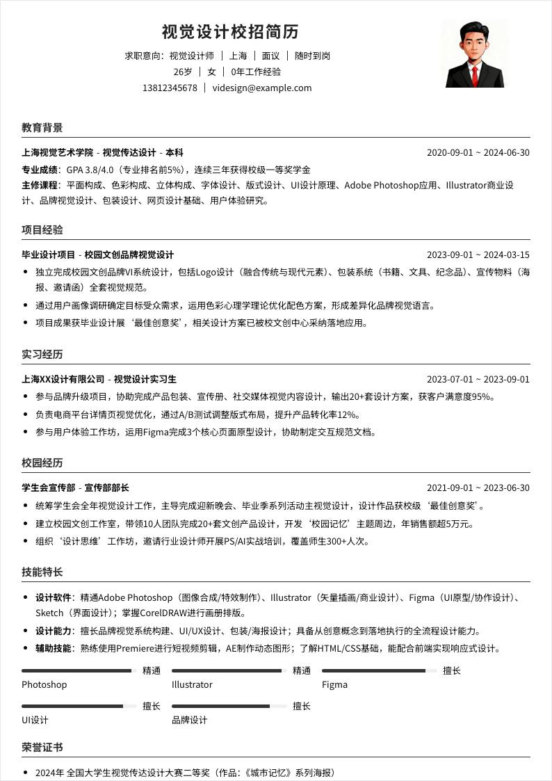 视觉设计 | 校招