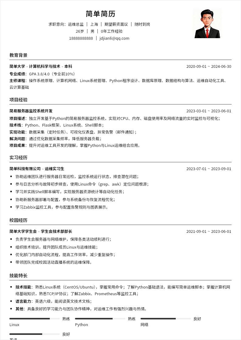 运维总监 | 校招