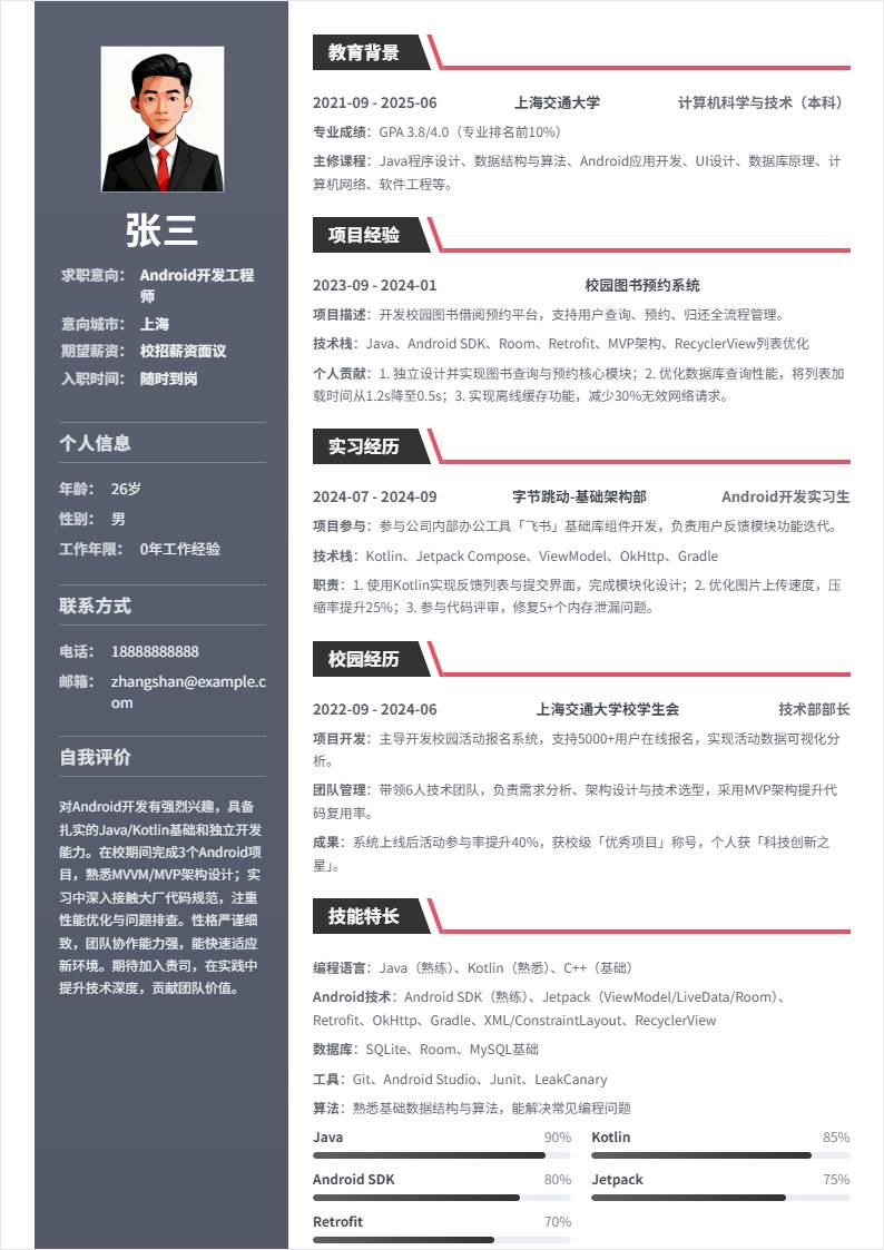 Android开发 | 校招