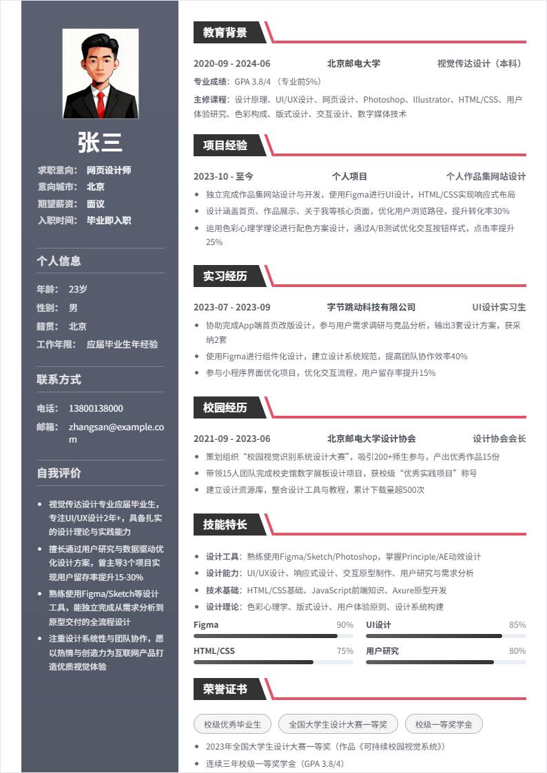 网页设计师 | 校招