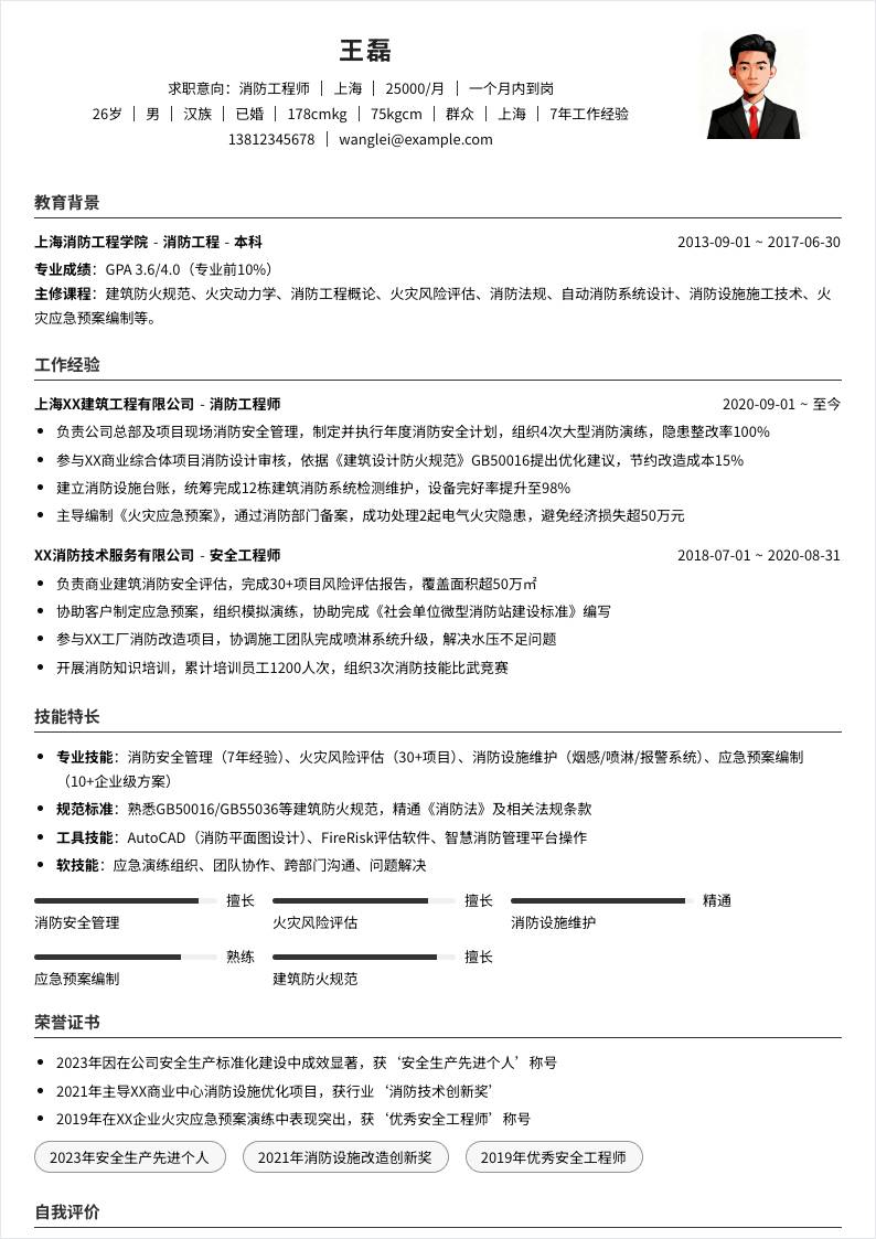 消防工程师 | 社招