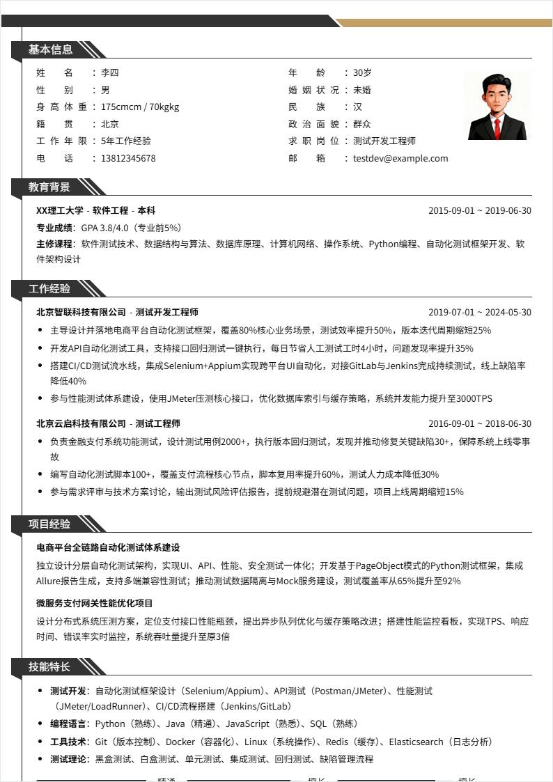 测试开发 | 社招