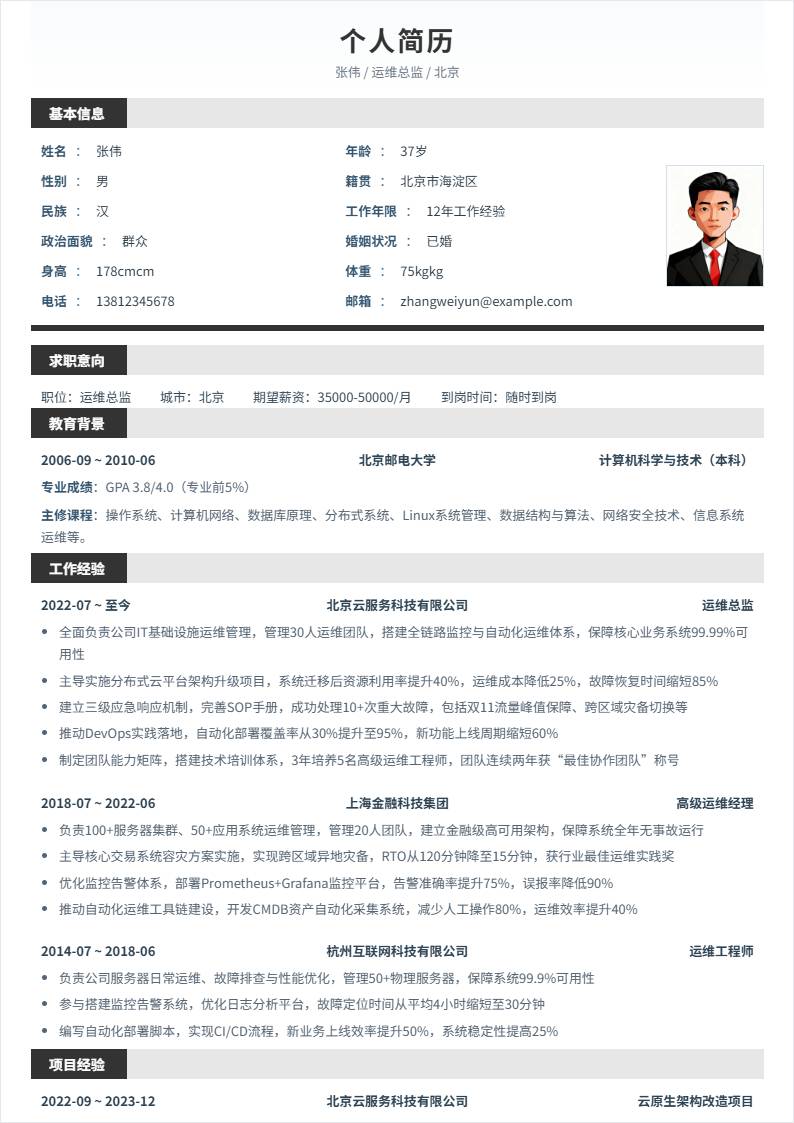 运维总监 | 社招