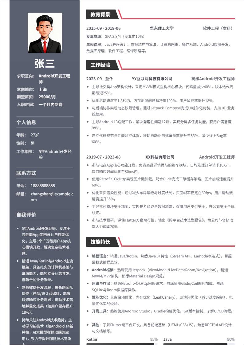 Android开发 | 社招