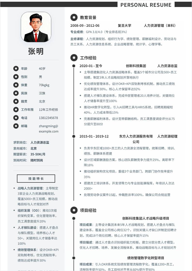 人力资源总监 | 社招