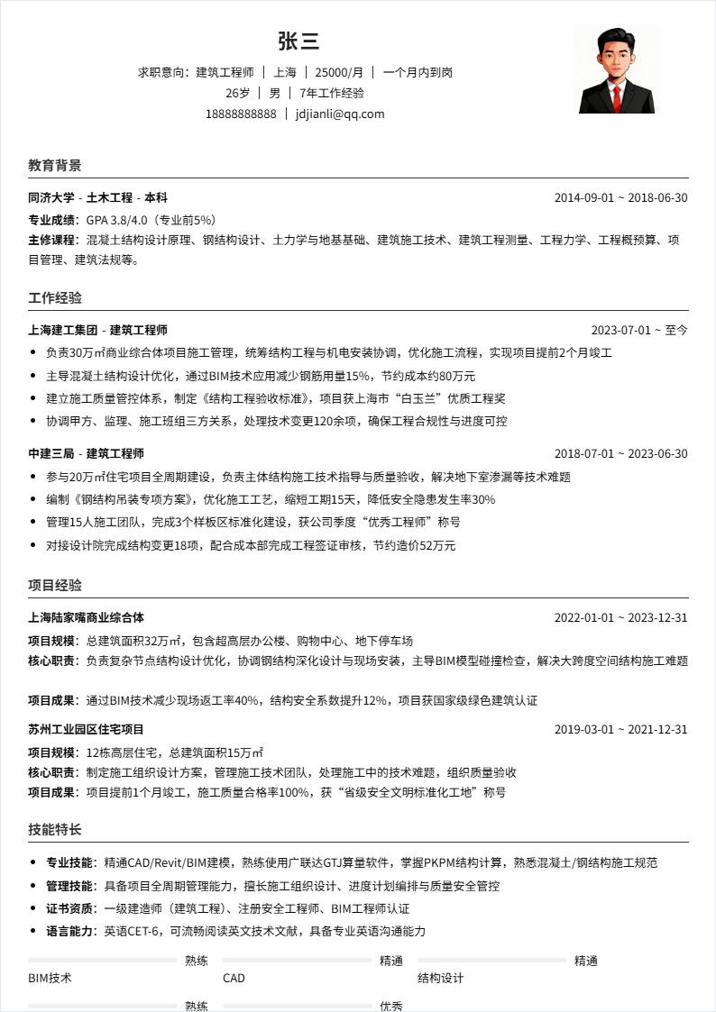 建筑工程师 | 社招