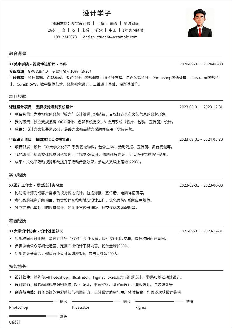 视觉设计 | 校招