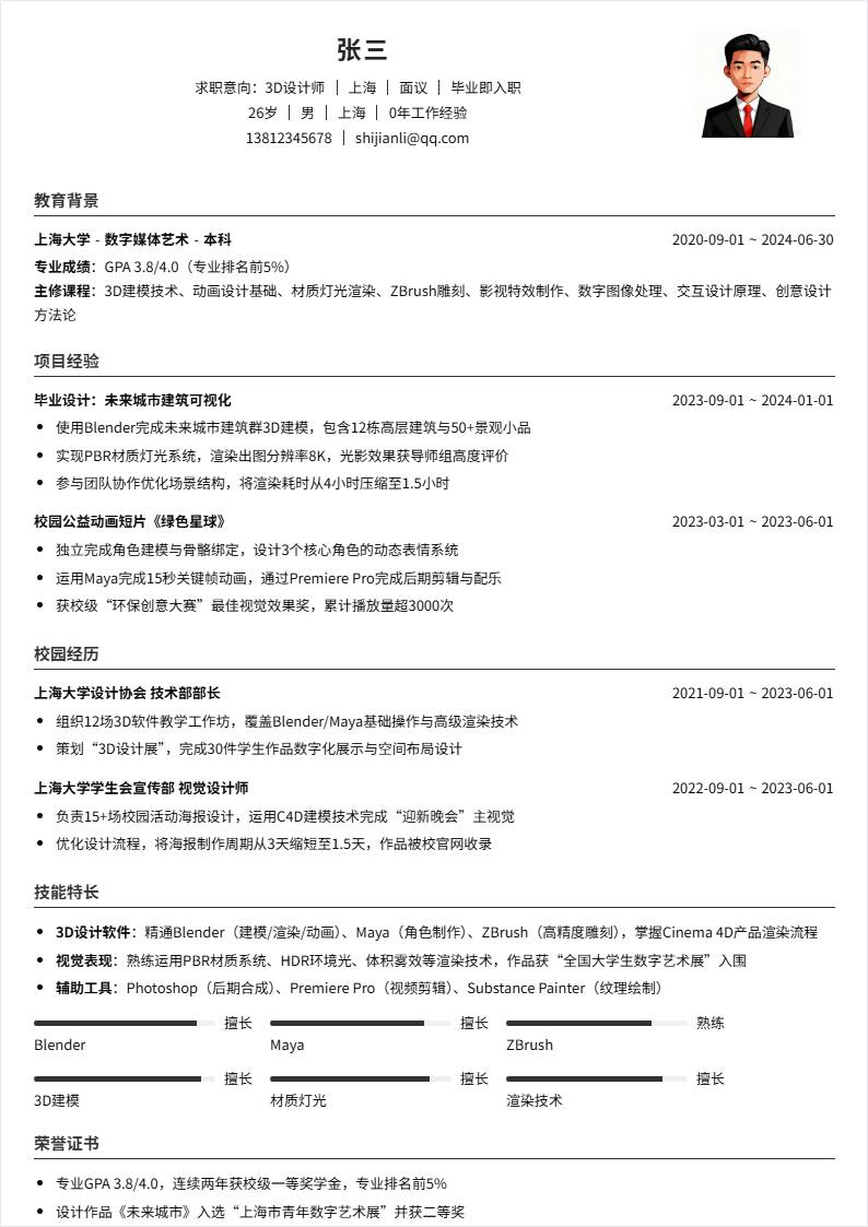 3D设计师 | 校招