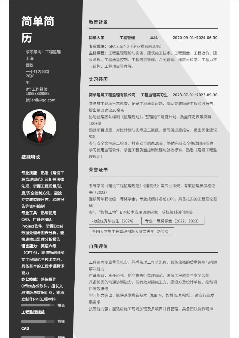 工程监理 | 校招