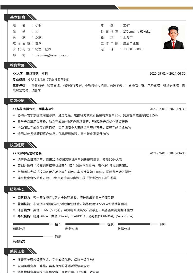 销售工程师 | 校招