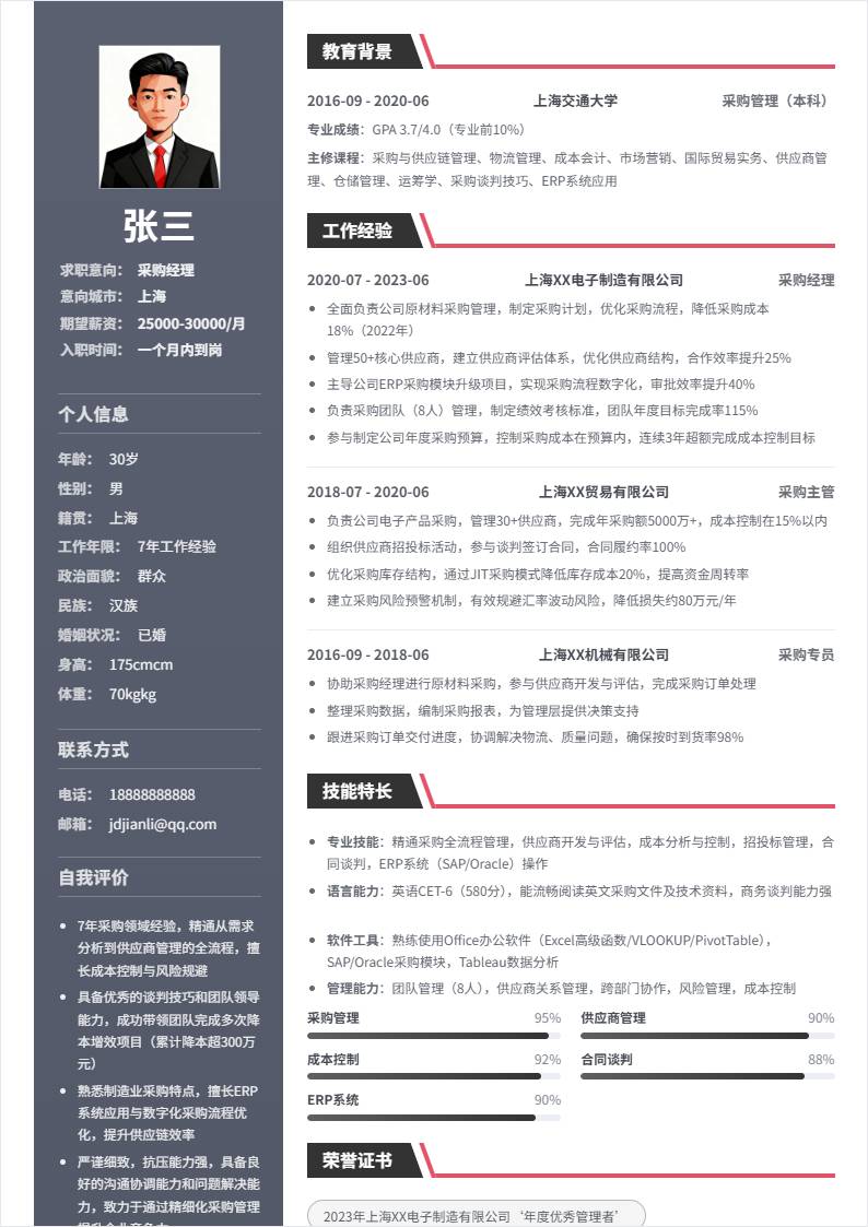 采购经理 | 社招