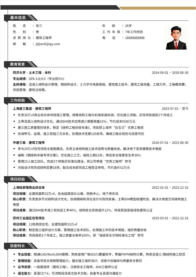 建筑工程师 | 社招