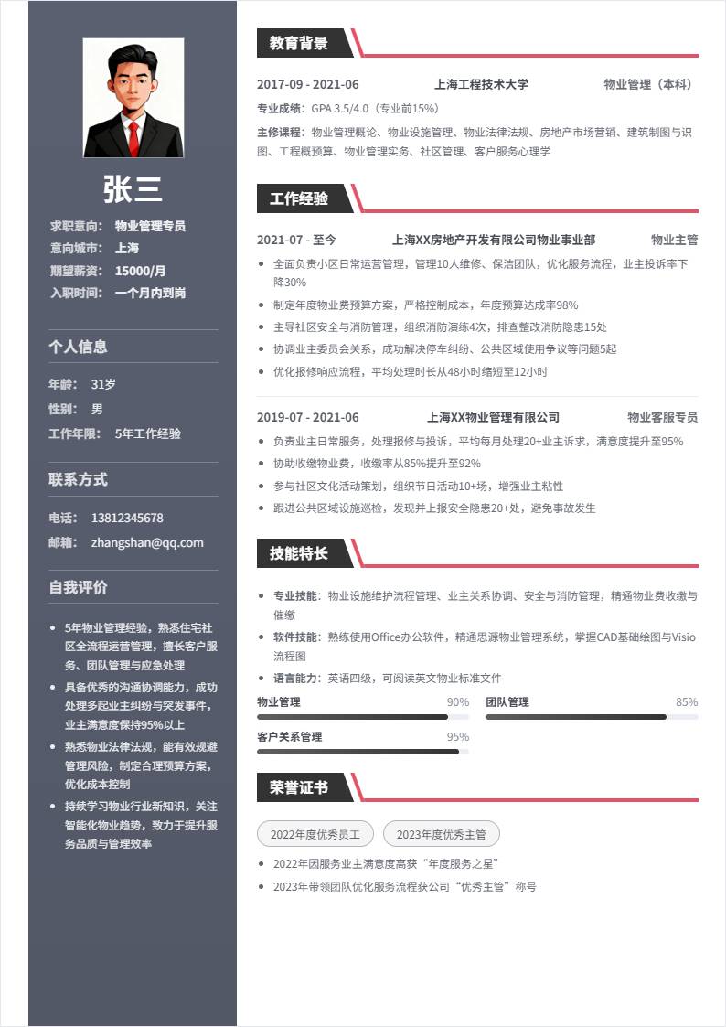 物业管理 | 社招