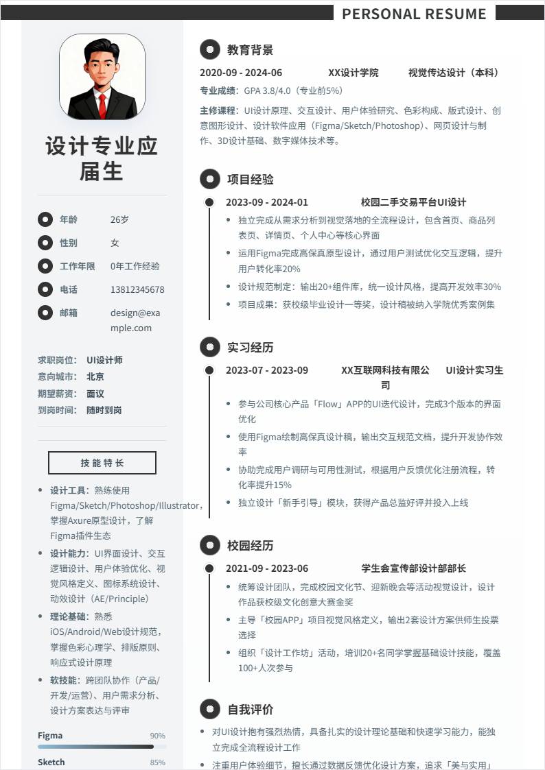 UI设计师 | 校招