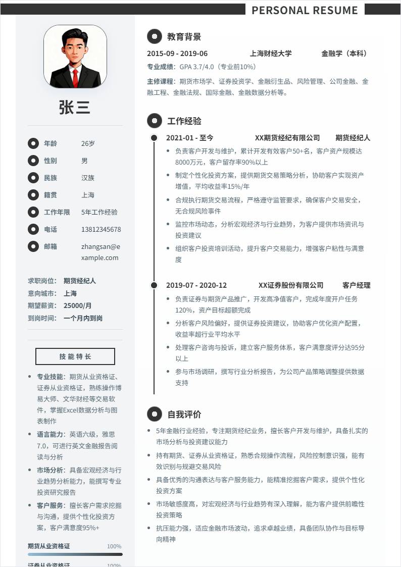 期货经纪人 | 社招