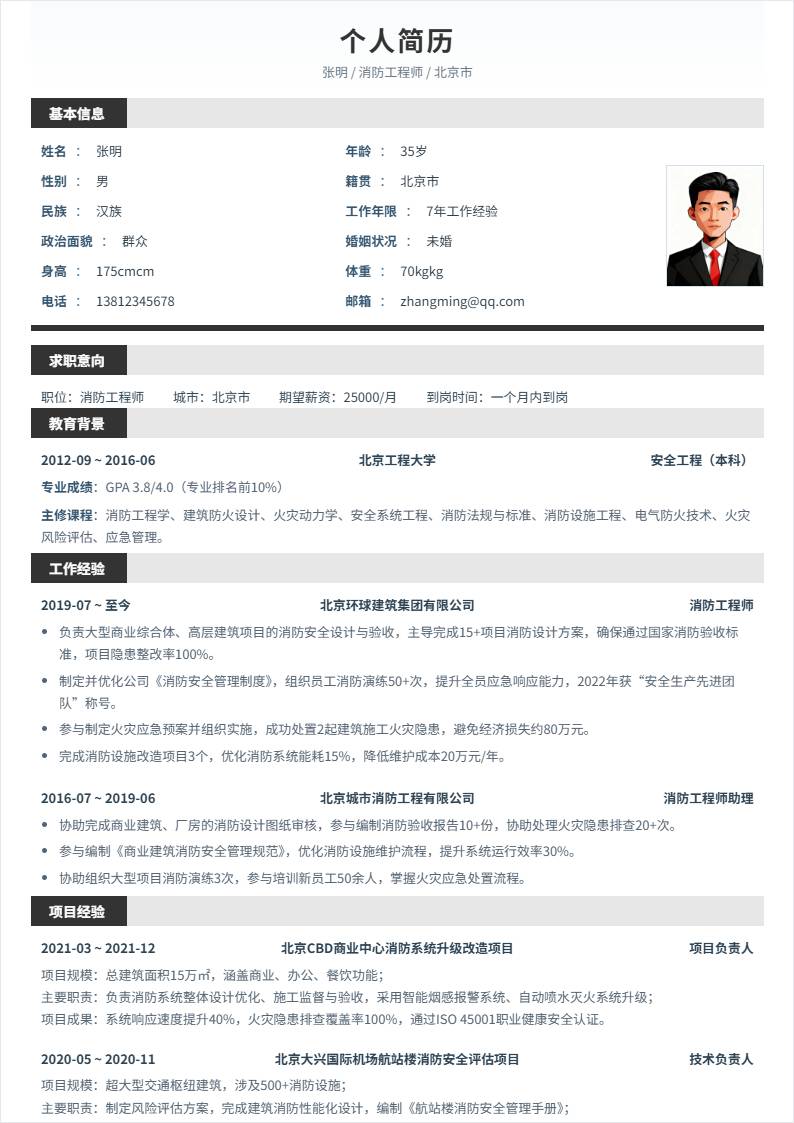 消防工程师 | 社招