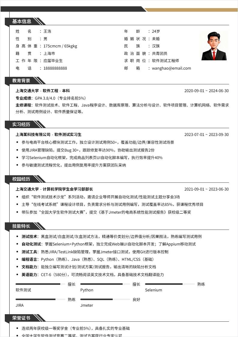 软件测试 | 校招