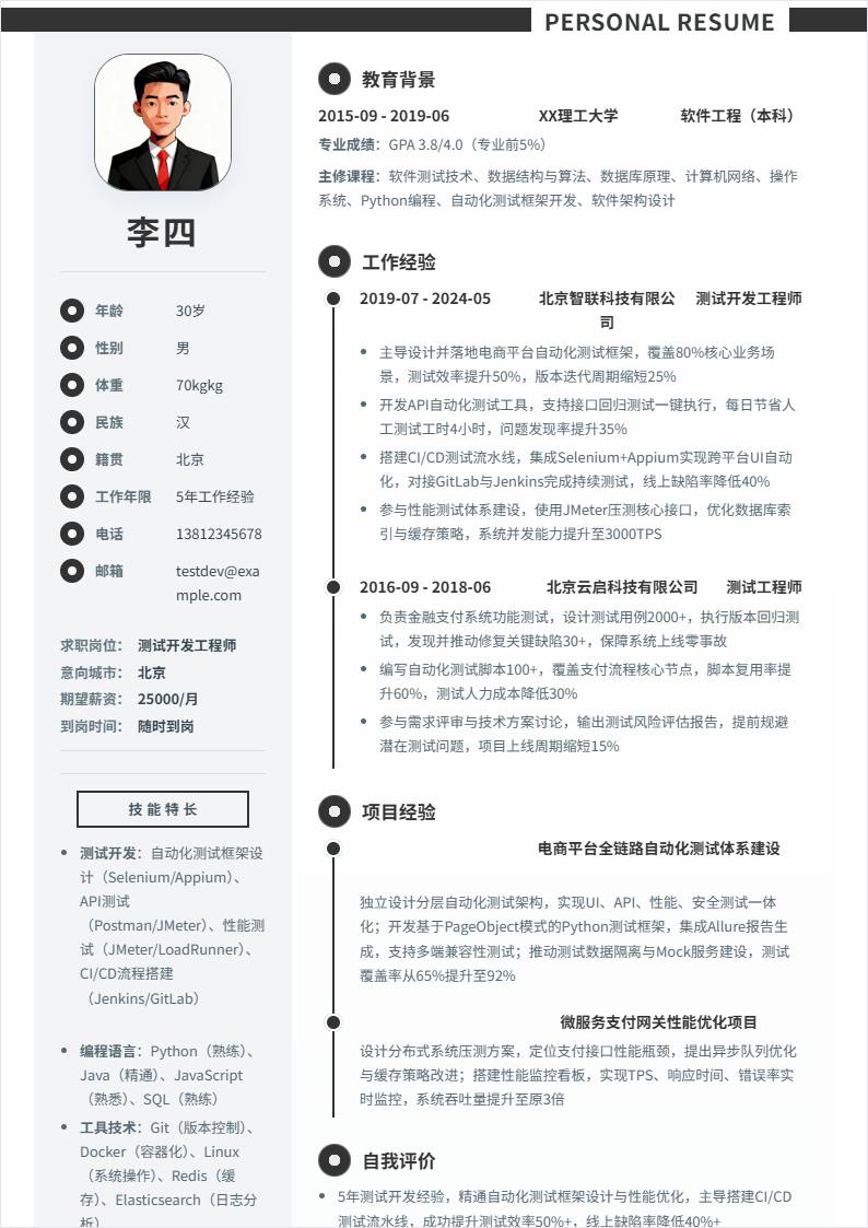 测试开发 | 社招