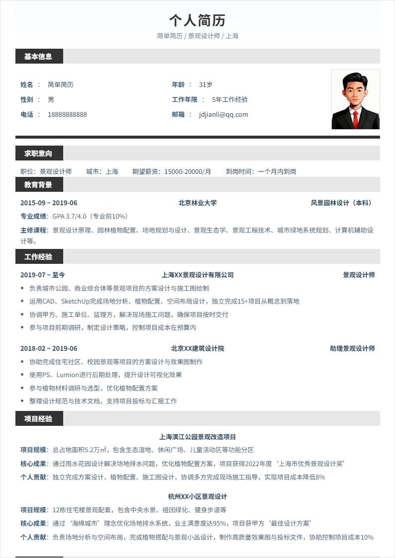 景观设计 | 社招