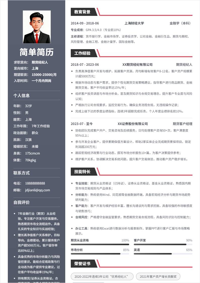 期货经纪人 | 社招