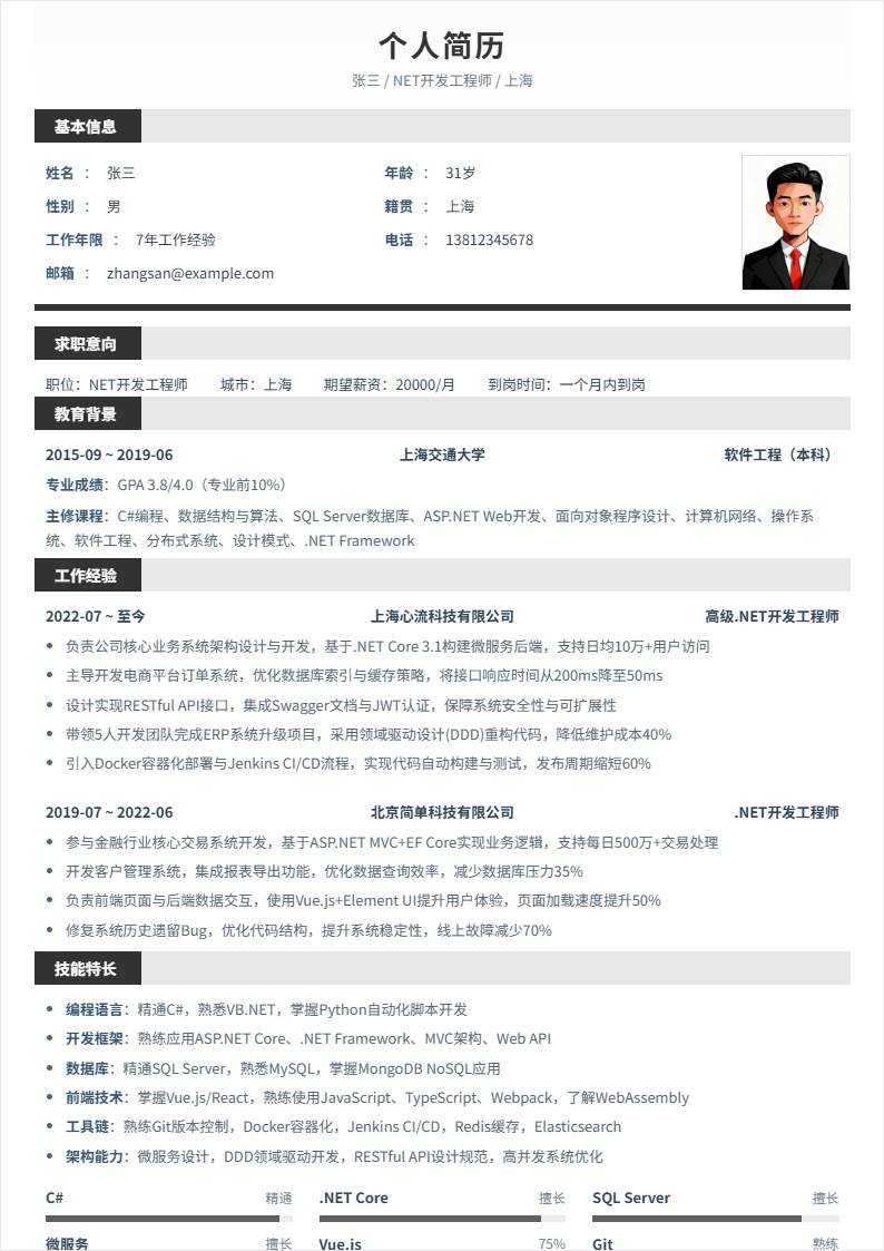 .NET | 社招