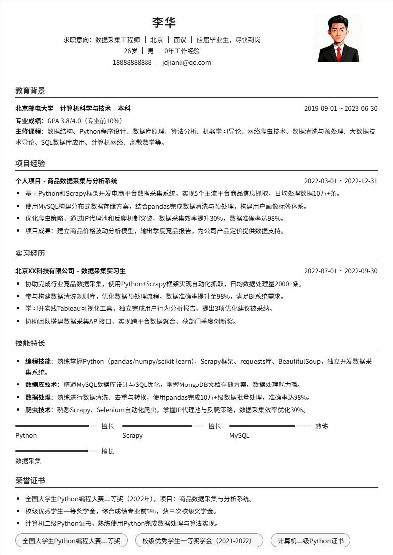 数据采集 | 校招