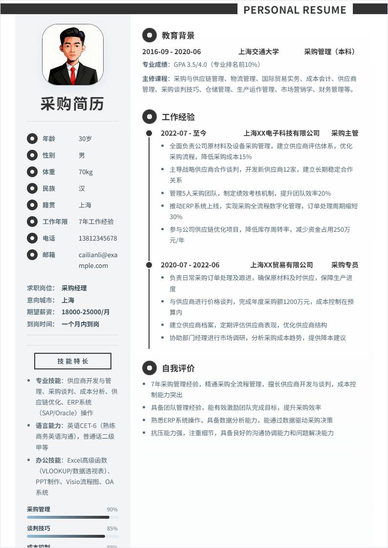 采购经理 | 社招