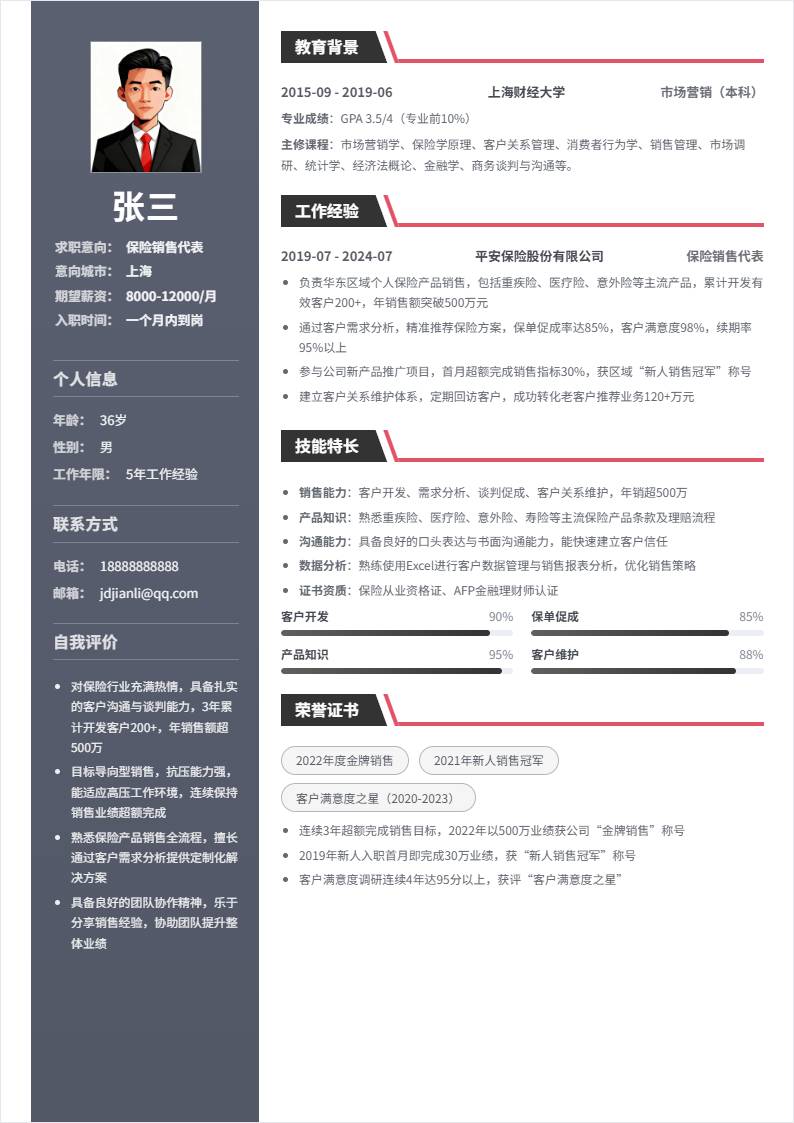 保险销售代表 | 社招