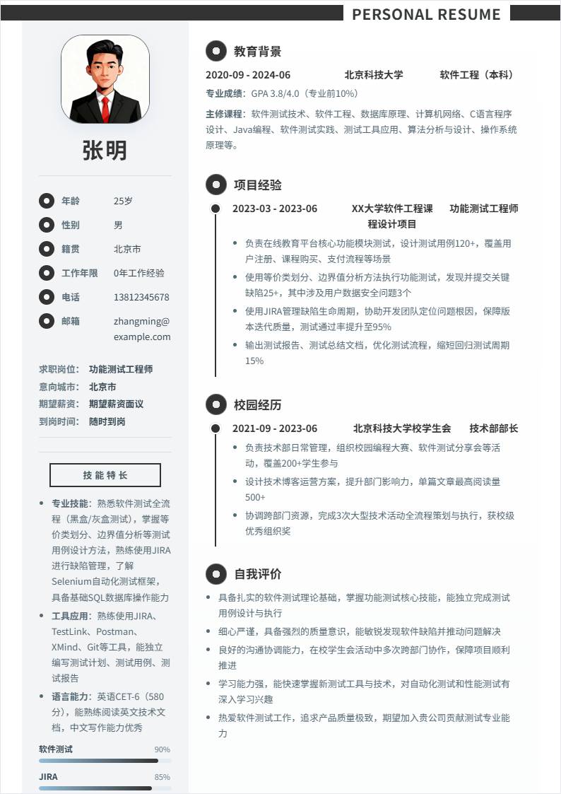 功能测试 | 校招