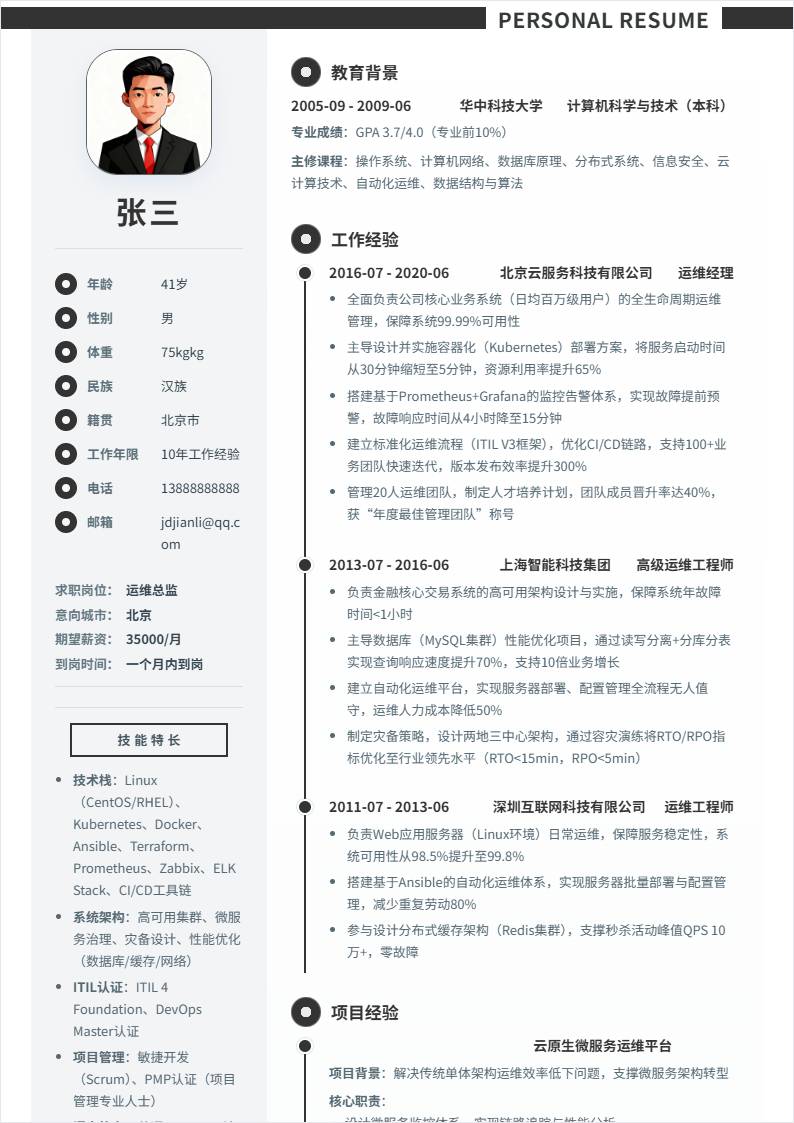 运维总监 | 社招