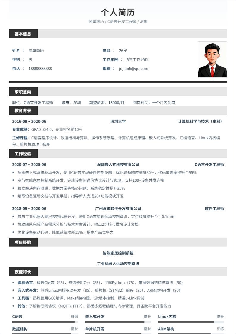 C语言 | 社招