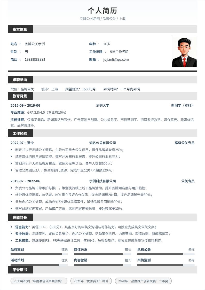 品牌公关 | 社招