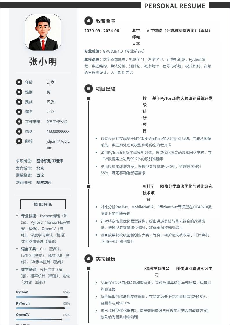 图像识别 | 校招