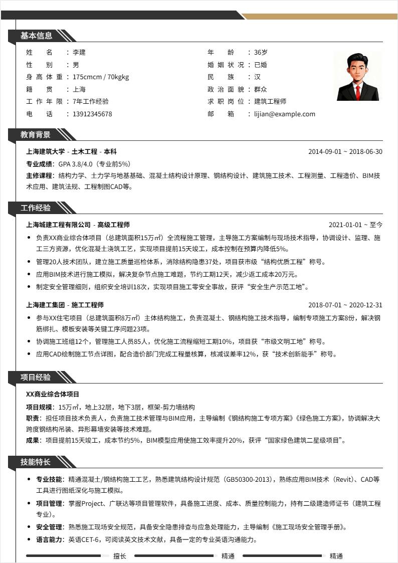 建筑工程师 | 社招