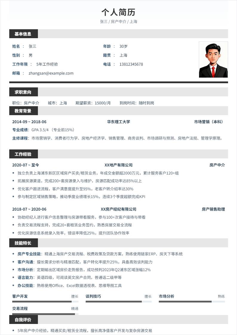 房产中介 | 社招