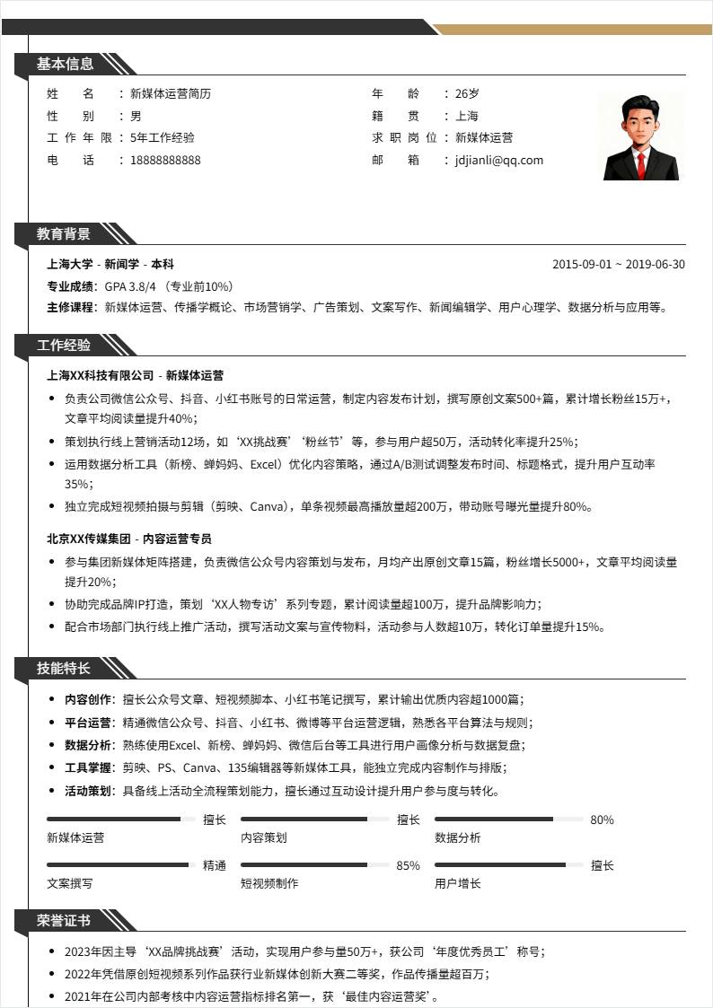 新媒体运营 | 社招