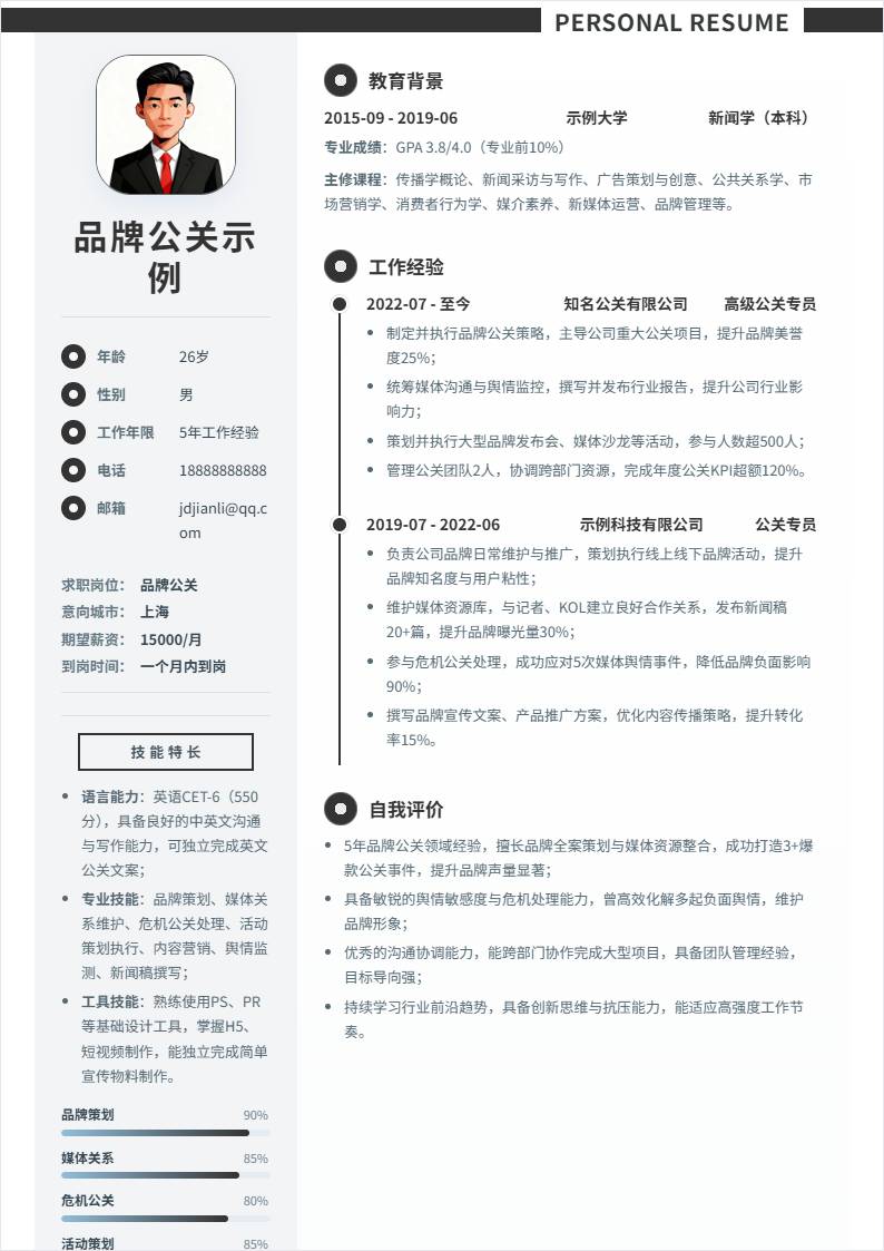 品牌公关 | 社招