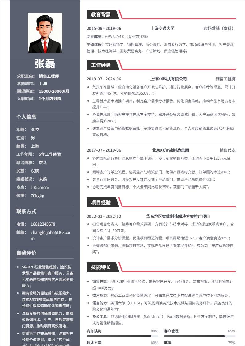 销售工程师 | 社招