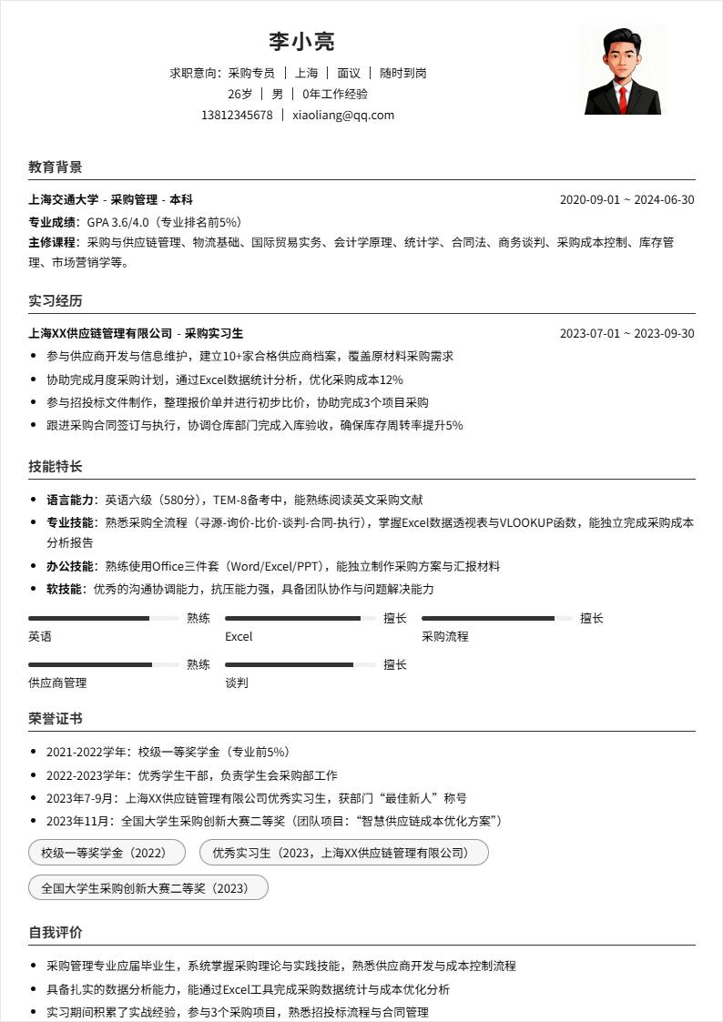 采购专员 | 校招