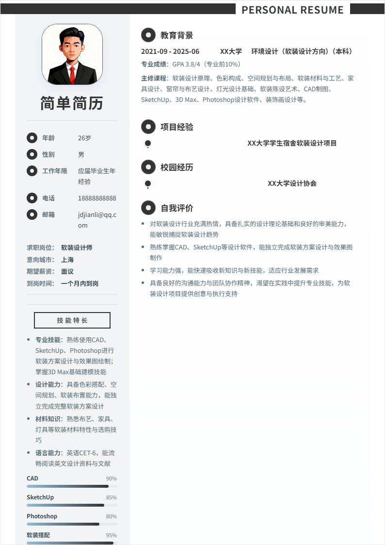 软装设计 | 校招