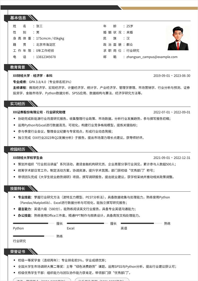 行业研究 | 校招