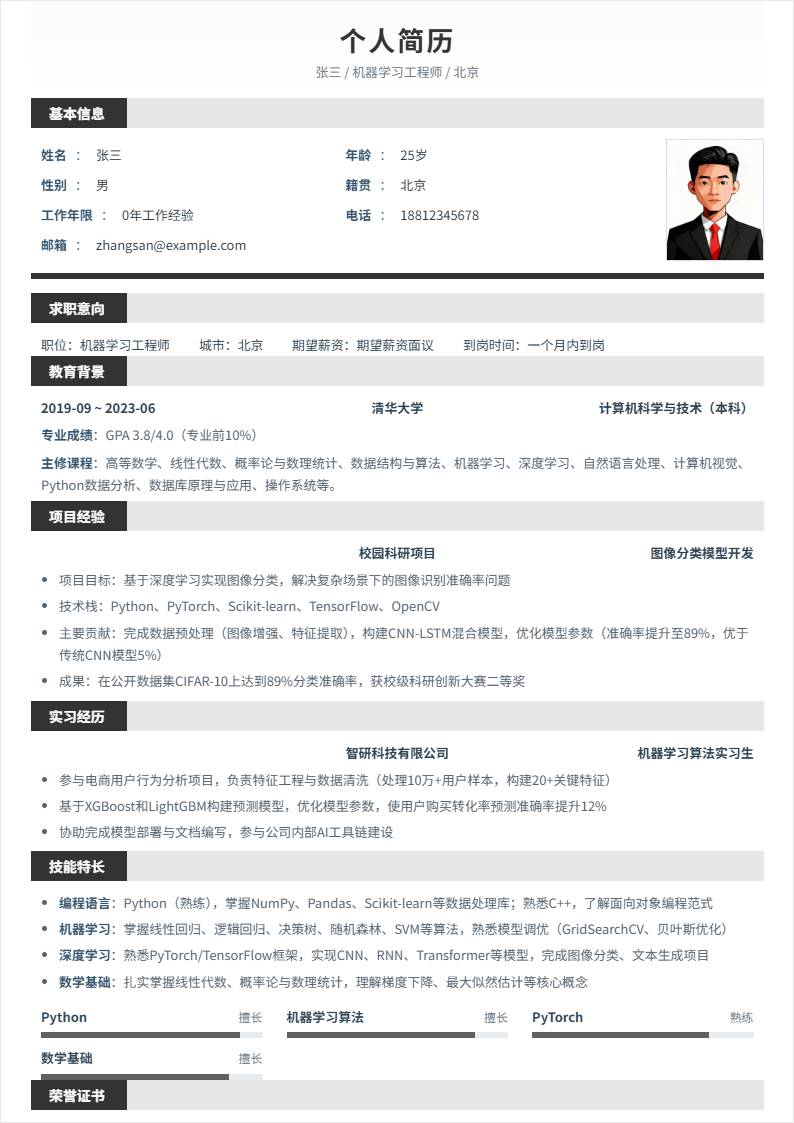 机器学习 | 校招