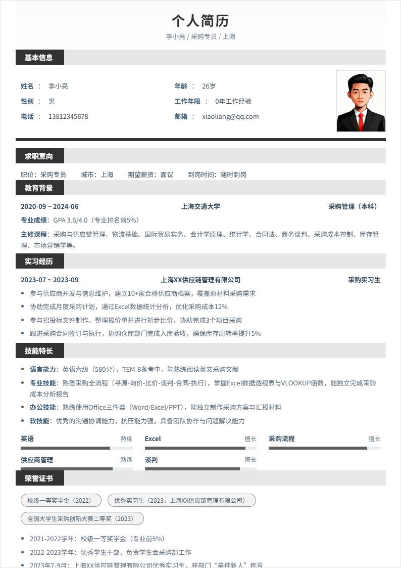 采购专员 | 校招