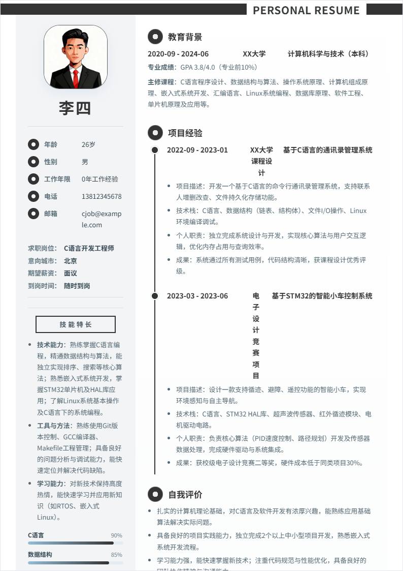C语言 | 校招