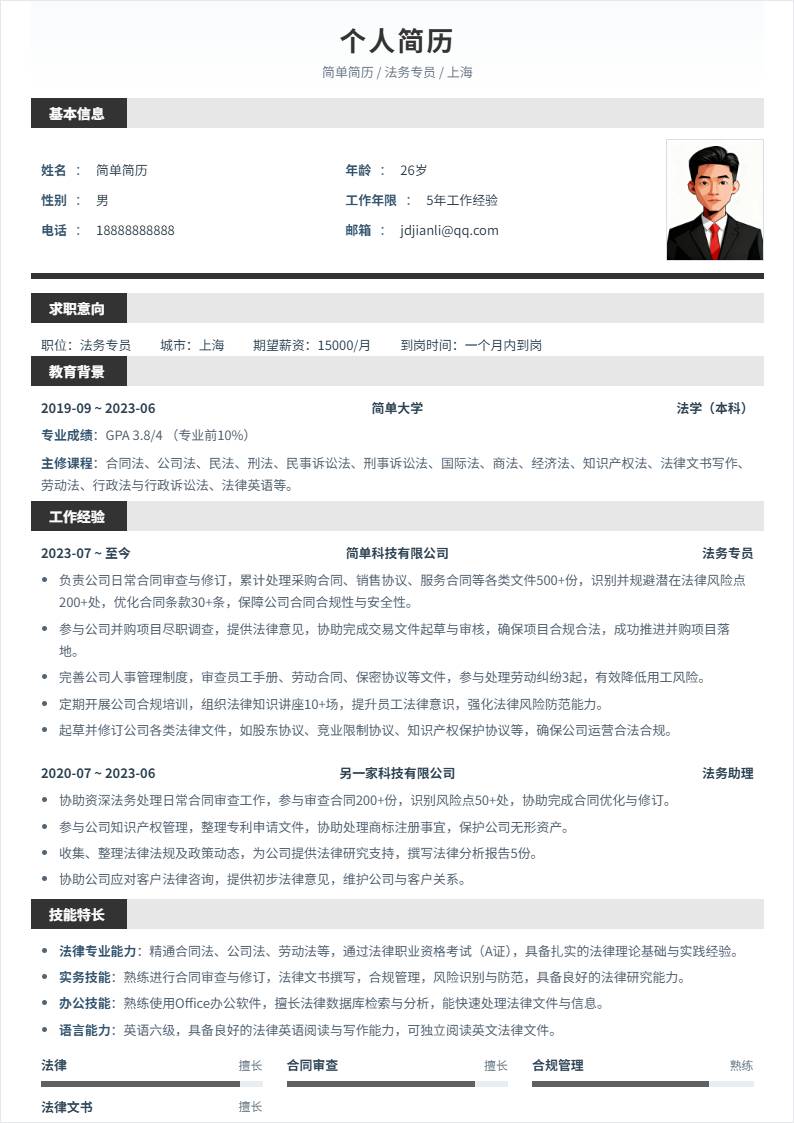 法务 | 社招