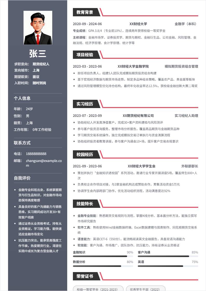 期货经纪人 | 校招