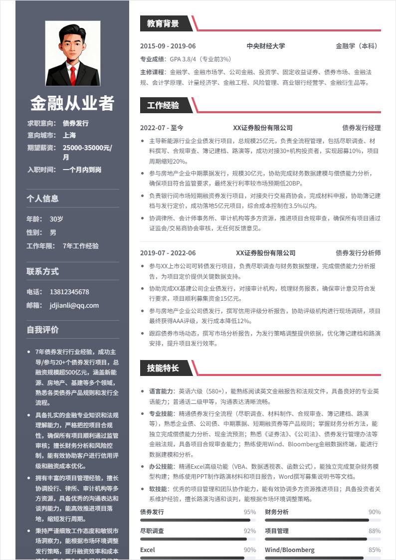 债券发行 | 社招