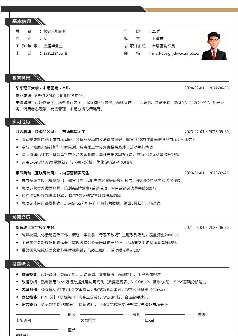 市场营销 | 校招