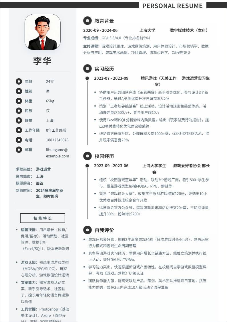 游戏运营 | 校招