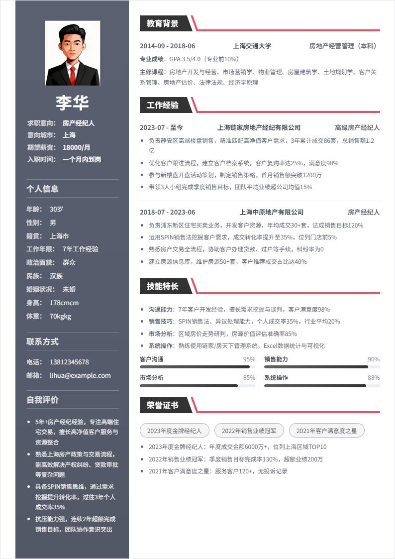 房产经纪人 | 社招